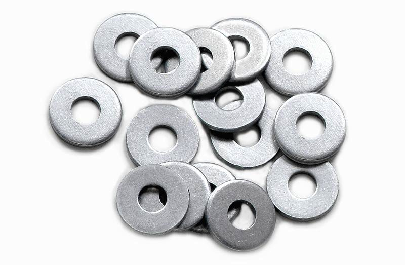 1lb Box 1/2 Inch SAE Flat Washers - Hot Dip Galvanized, Approx 53pcs By Trinity Fastener